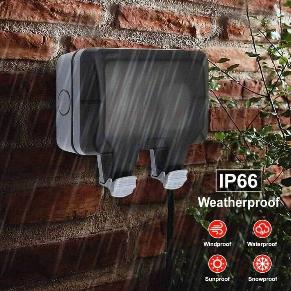 Smart Switch Outdoor IP66 Waterproof 16A SA 2 Socket | WiFi Tuya Smart Life
