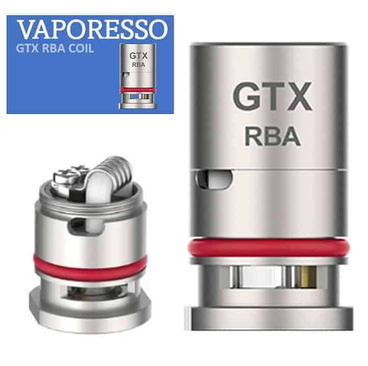 Vaporesso GTX RBA | Rebuildable DIY Coil