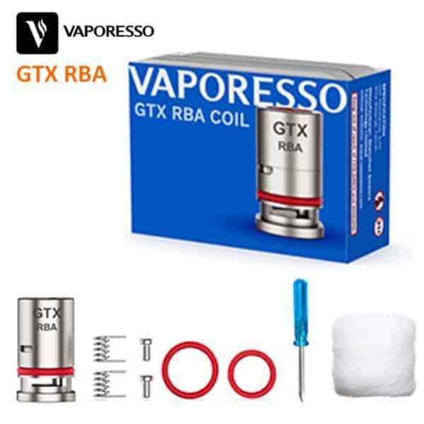 Vaporesso GTX RBA | Rebuildable DIY Coil