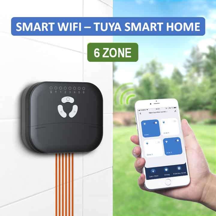 Smart WiFi Irrigation Sprinkler Controller v3 | 6 Zone  | Tuya Smart Life