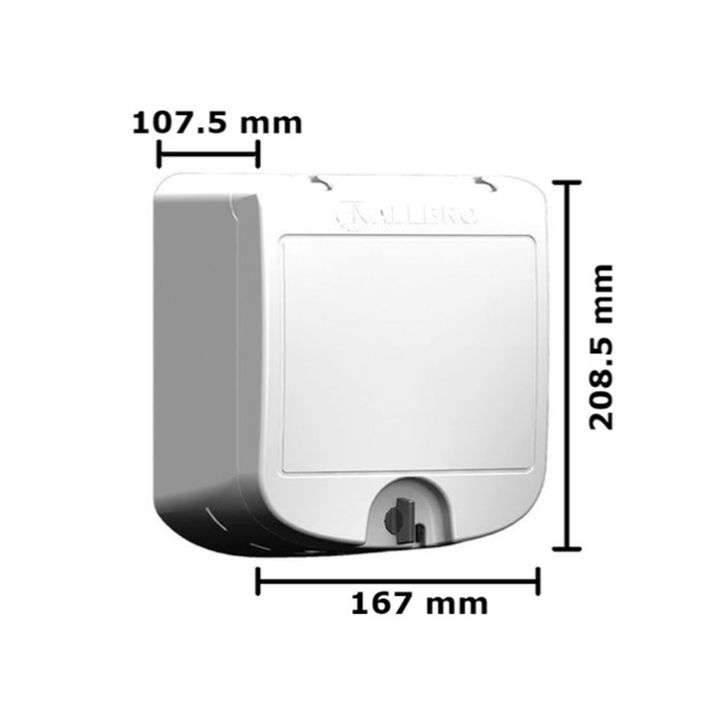Smart Mechanical Stealth Outdoor Dual Plug | 16A rating | Tuya Smart Life