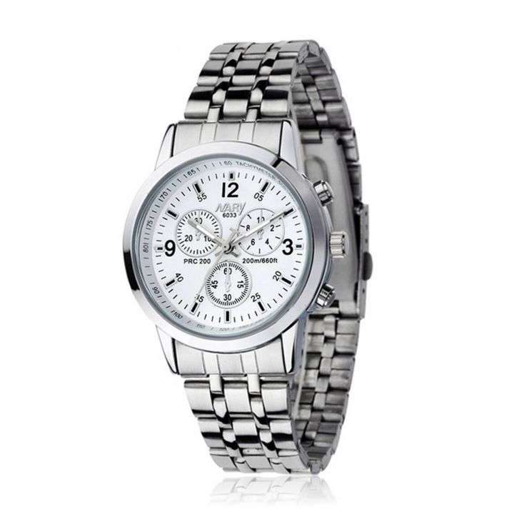 Mens Watch Nary with Quartz Movement, Stainless, Waterproof