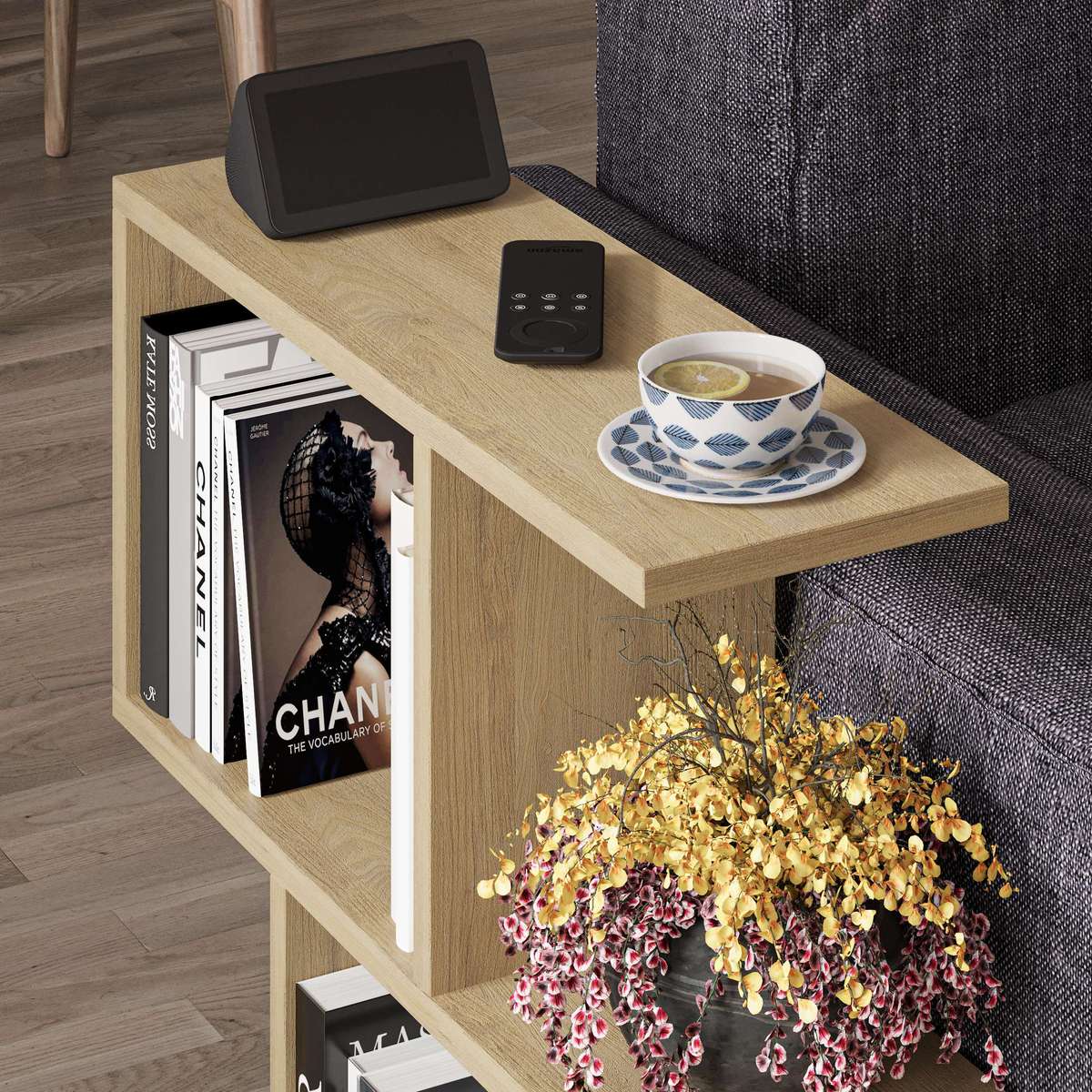 HomeMania Coffee Table Sapphire Oak