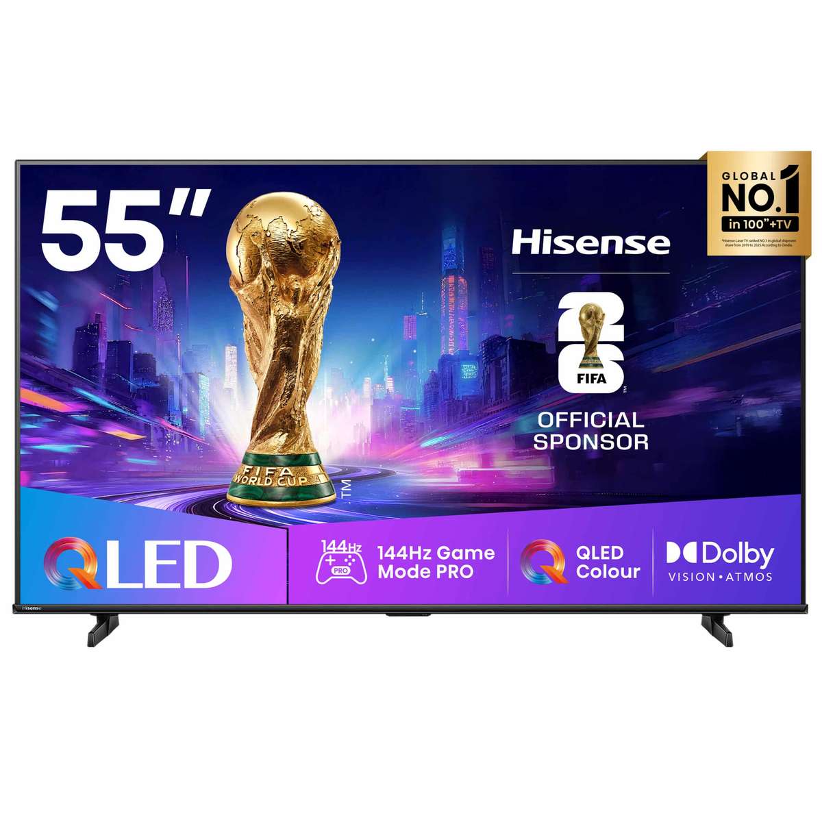 Hisense 55Q7Q 55" QLED 144Hz VRR QLED Gaming TV