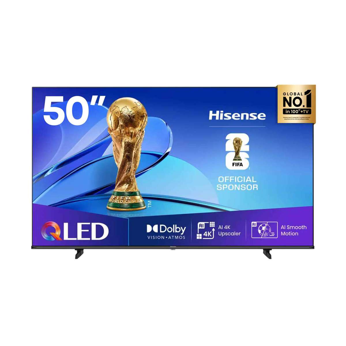 Hisense 50Q6Q | 50 QLED 4K 60Hz VIDAA Smart TV