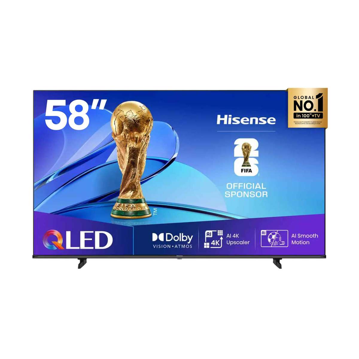Hisense 58Q6Q | 58 QLED 4K 60Hz VIDAA Smart TV