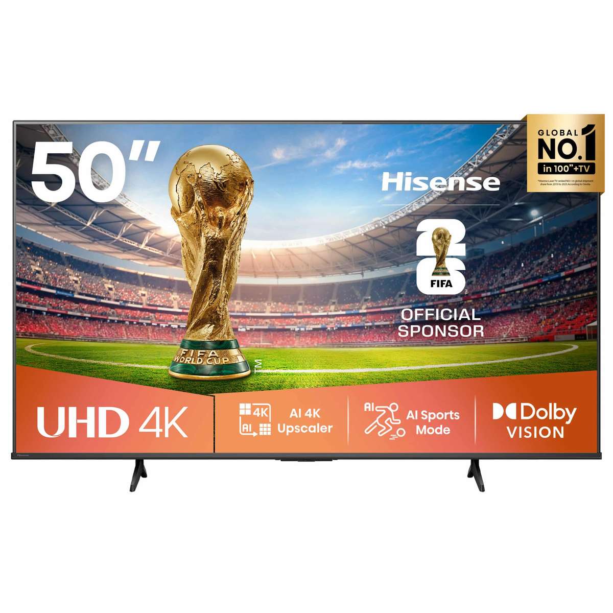 Hisense 50A6Q | 50 UHD 4K VIDAA Smart TV