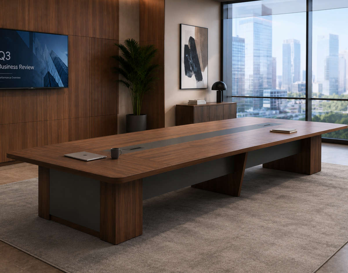 HOD Linear Core 4.8m 1618 Seater Conference Table