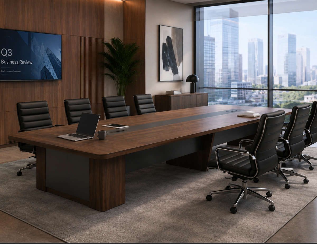 HOD Linear Core 4.8m 1618 Seater Conference Table