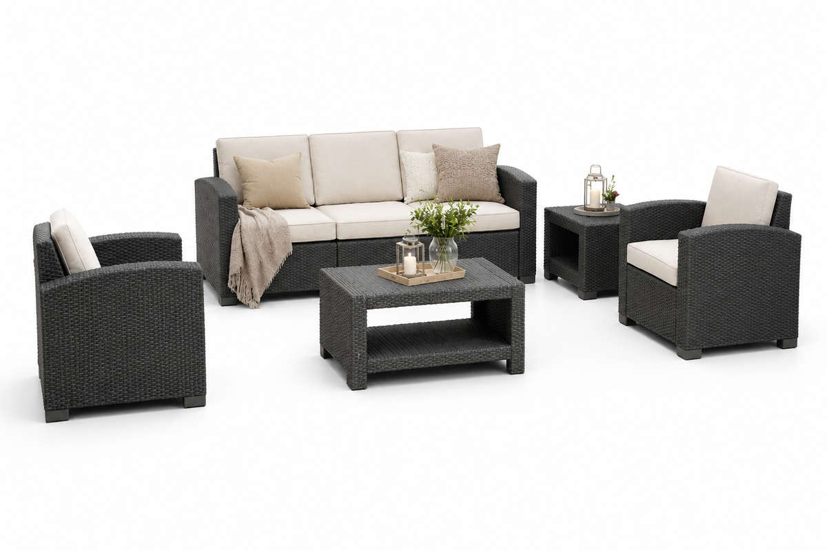 HOD-The Camden Outdoor 5-Piece Lounge Set