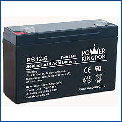 Power Kingdom 12 - 6V Battery