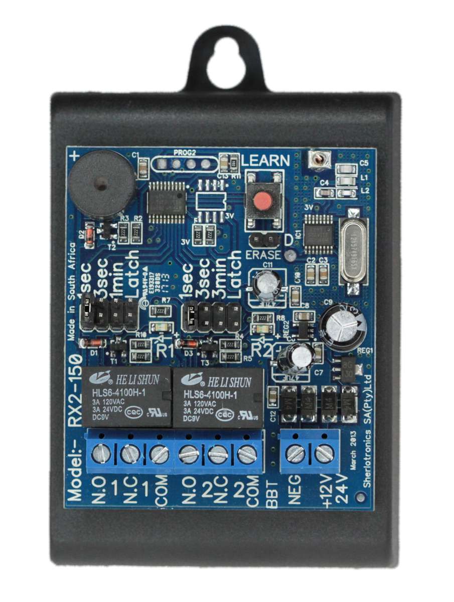 Sherlotronics 2 Channel Receiver 150m