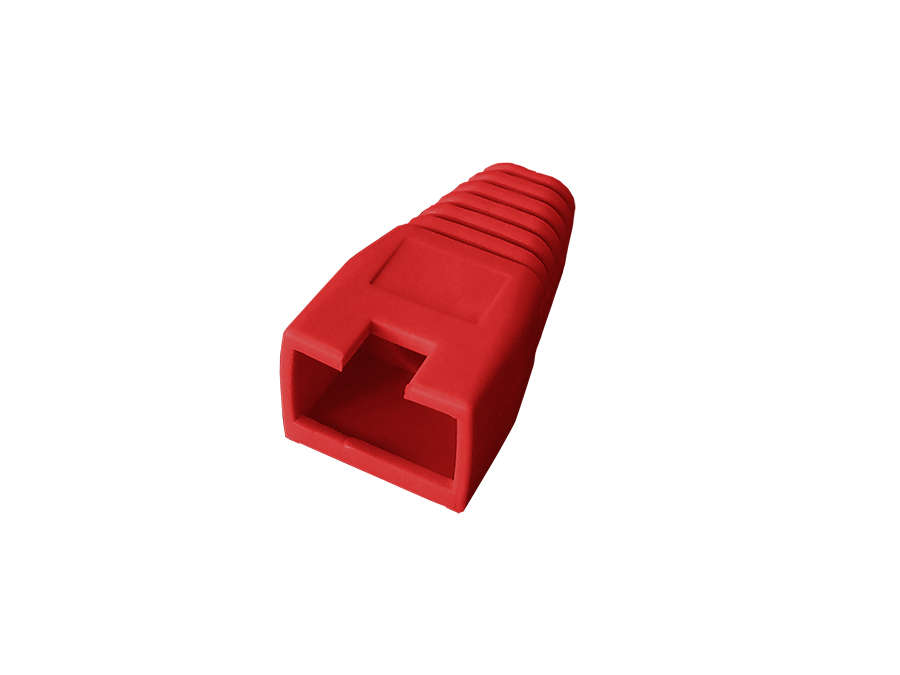 Linkbasic Red Boots RJ45