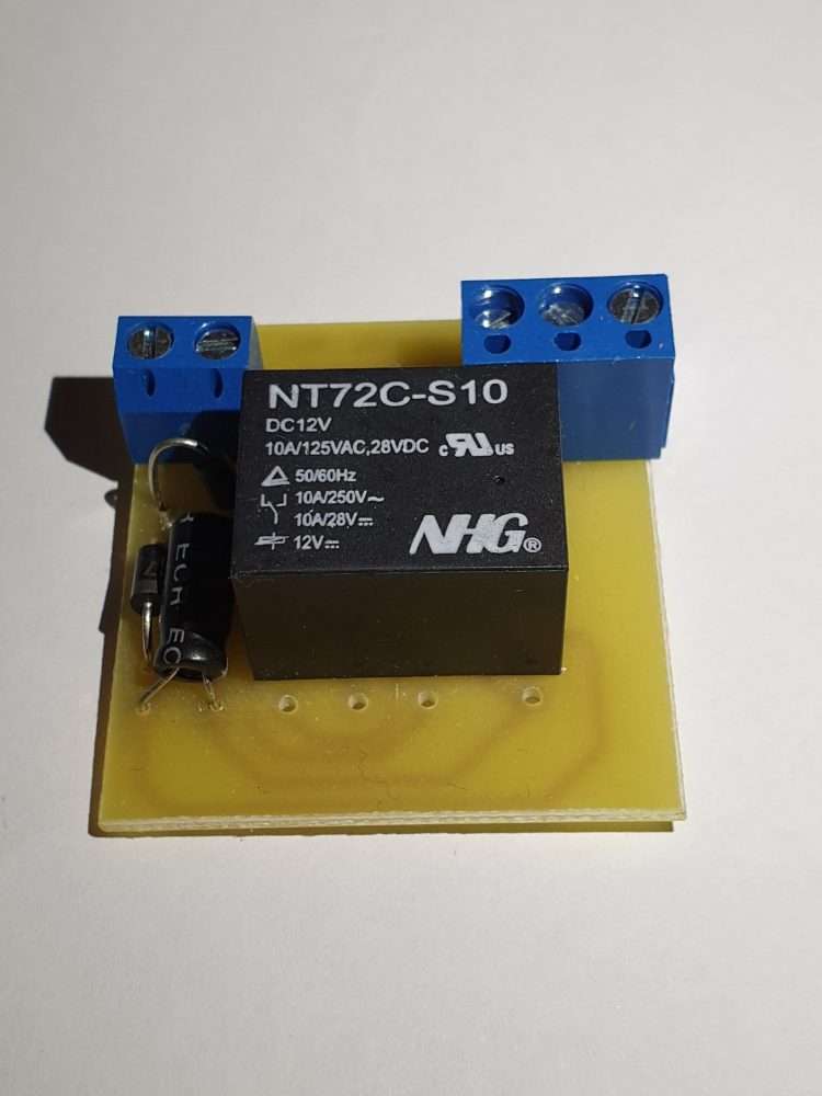 12V Single Pole Relay #UDH-SH-112D