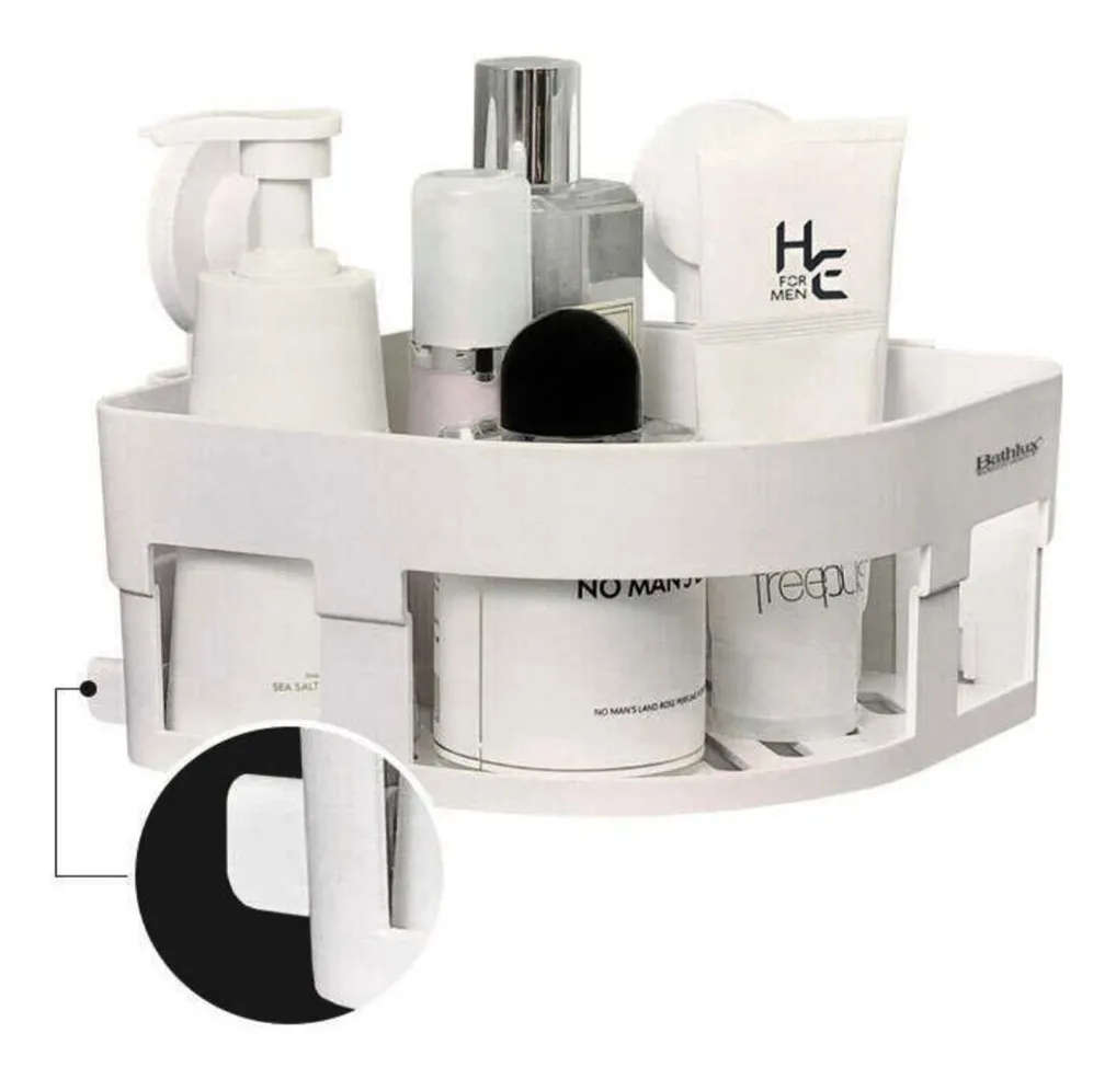 Bathlux Corner Shower Shelf Basket