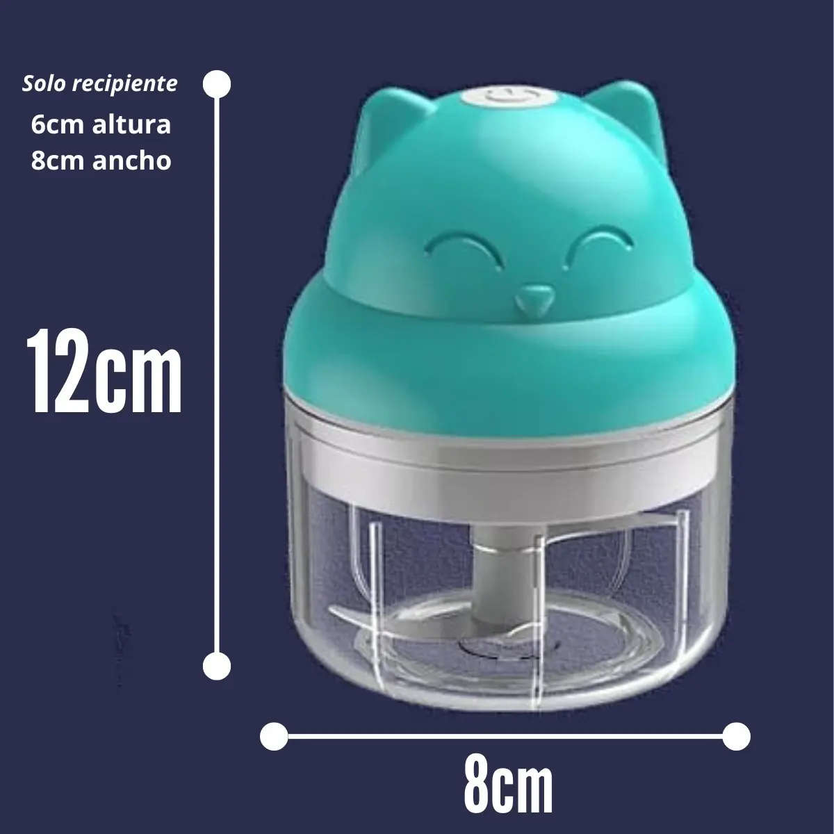 Multipurpose Spice Vegetable And Meat Grinder USB Rechargeable 250mL
