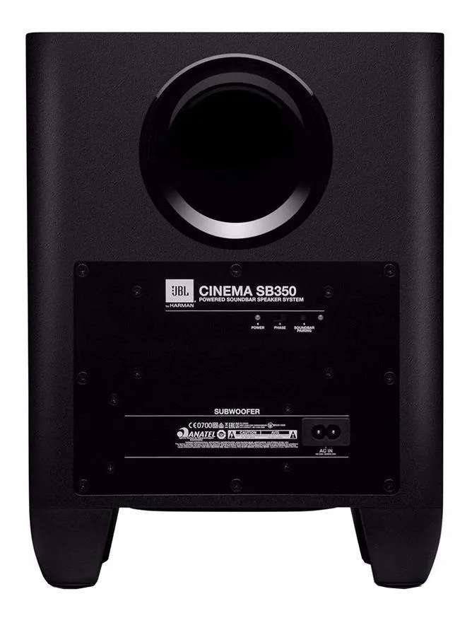 JBL Cinema SB350 by Harman Wireless Subwoofer - Powers On - NO SOUND BAR TO TEST - Salvage item