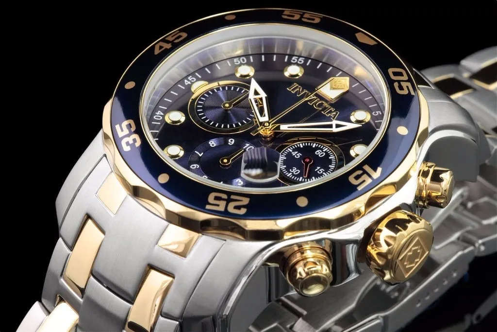 Retail: R14,999.00 INVICTA MEN'S COLOSSUS THICK HEAVY TWO TONE WATCH BRAND NEW IN BOX