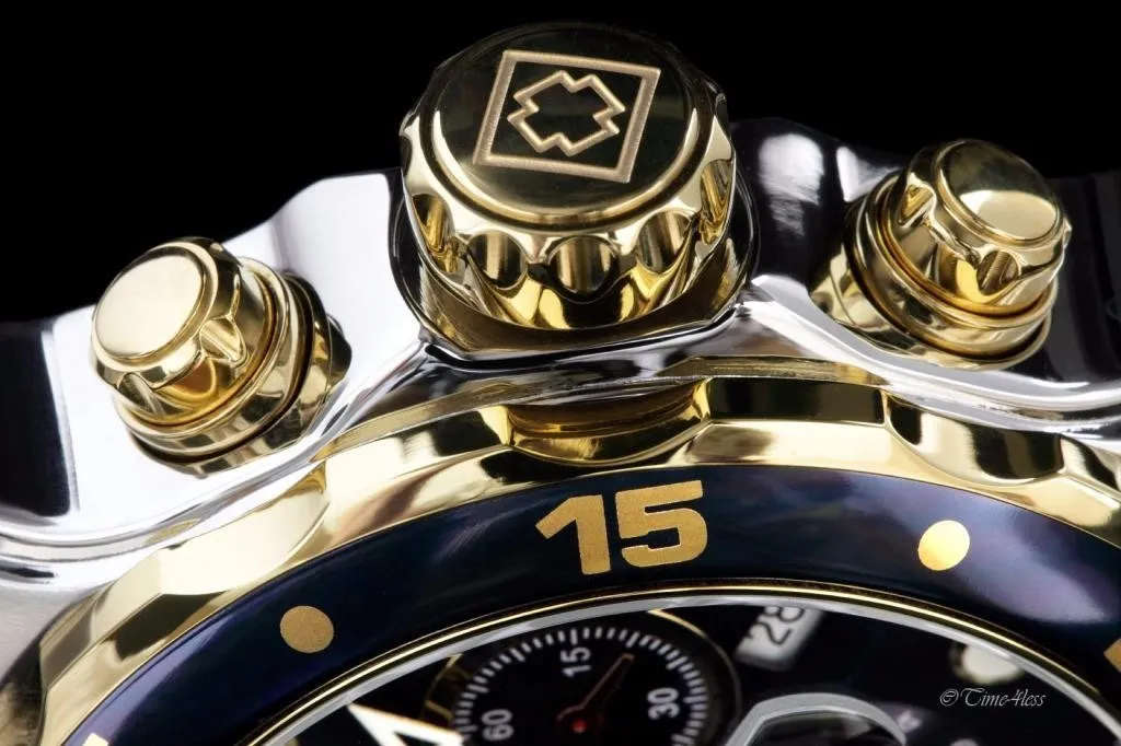 Retail: R14,999.00 INVICTA MEN'S COLOSSUS THICK HEAVY TWO TONE WATCH BRAND NEW IN BOX