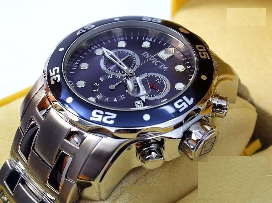 must see! INVICTA Men`s COLOSSUS THICK HEAVY Pro Diver SCUBA Watch BRAND NEW