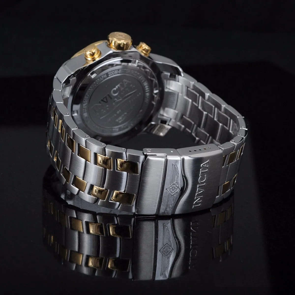 Retail: R14,999.00 INVICTA MEN'S COLOSSUS THICK HEAVY TWO TONE WATCH BRAND NEW IN BOX