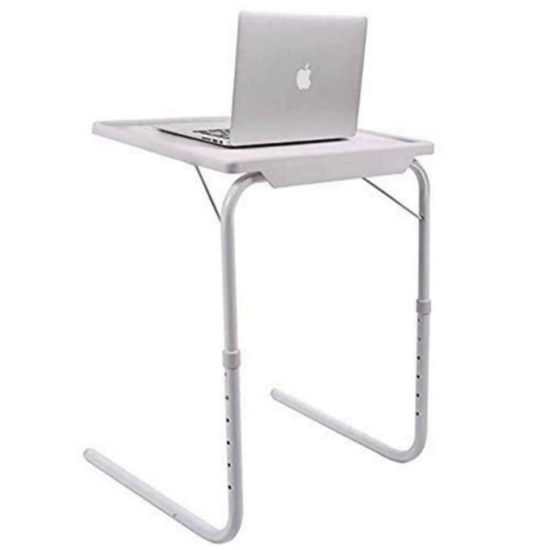 Dmart Portable Adjustable Folding Side Table