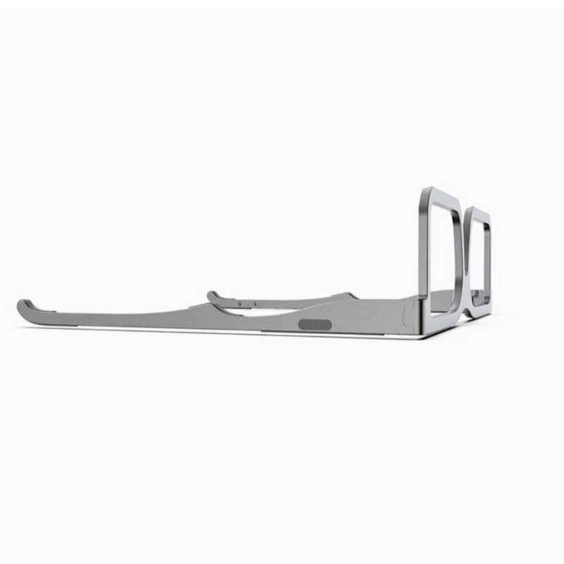 Dmart MacBook Glass Design Foldable Notebook Desk Stand Holder