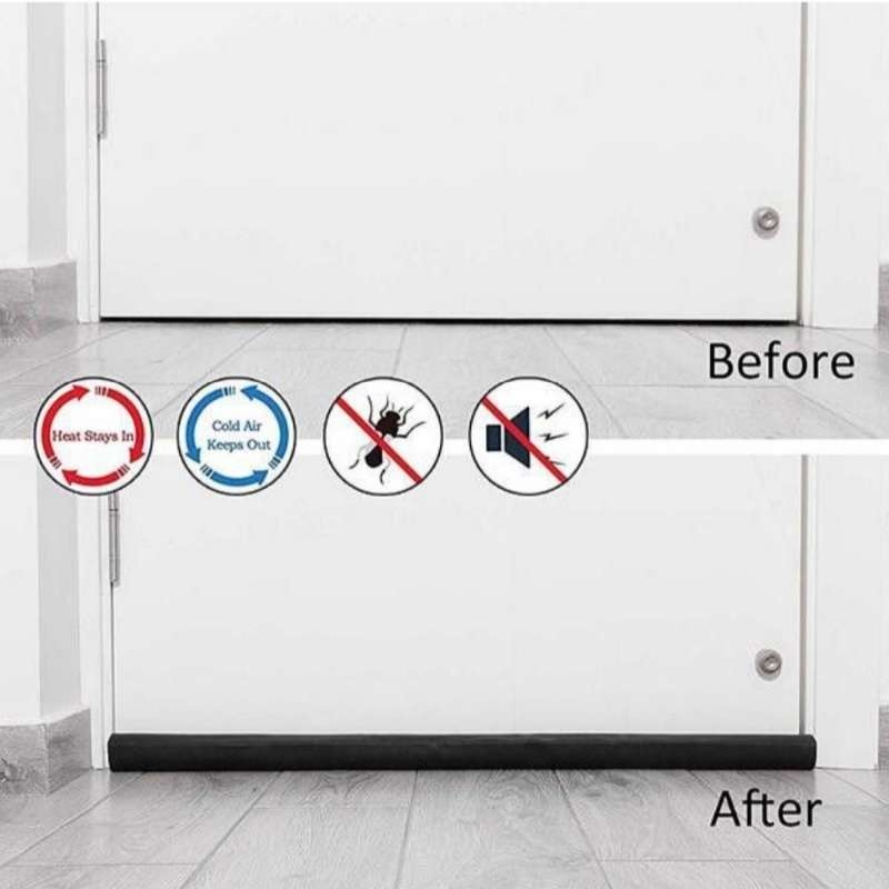 Dmart Wind Dust Blocker Insulator for Door and Windows Pack of 2