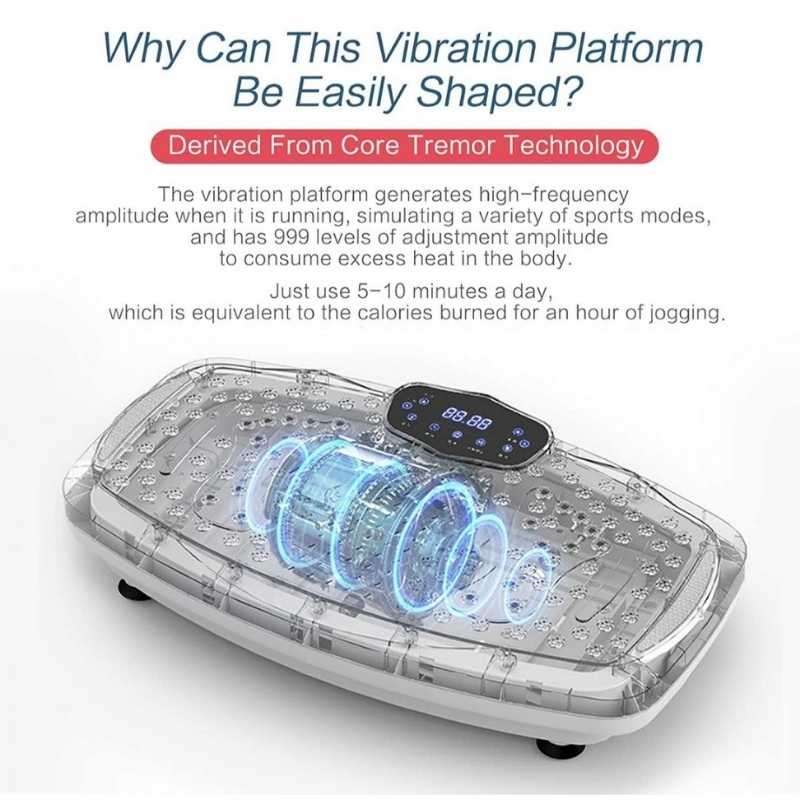 Dmart Vibration Plate Vibration Exercise Plate 