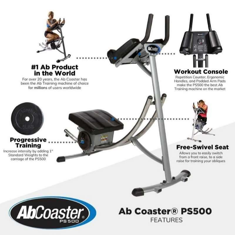 Dmart 6 Pack Ab Exercise Machine for Home