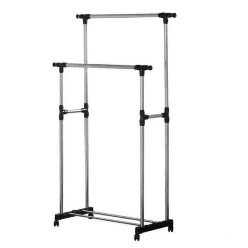 Dmart Clothing Rail Double Pole