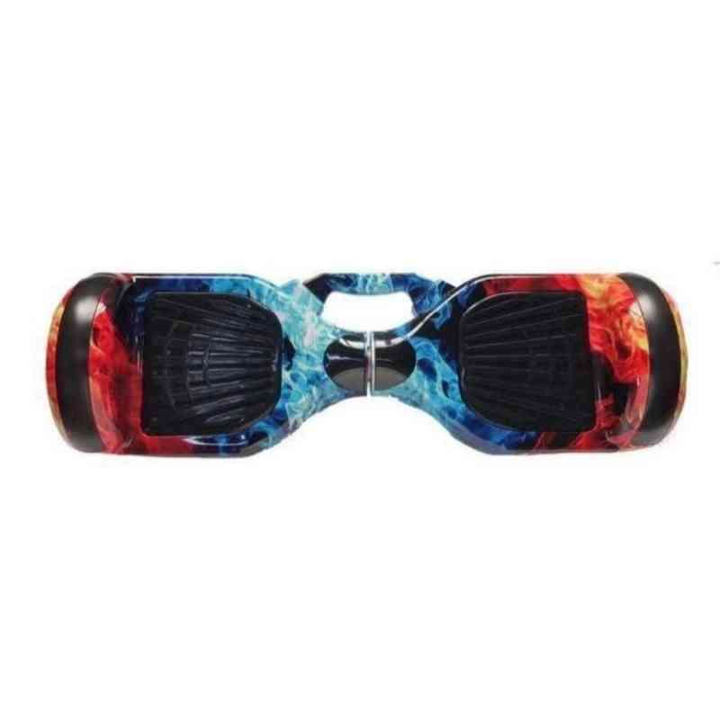 Red and Blue Fire Self Balance Hoverboard 6.5 Inch