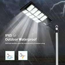 600W Wireless Solar LED Street Light with Sensor and Remote