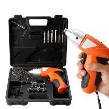 45 Piece Cordless Rechargeable Hand Drill Screwdriver Set FB-9
