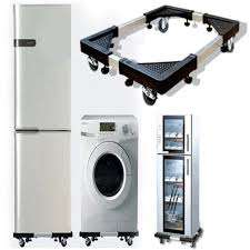 Adjustable Appliance Washing Machine/Fridge Trolley Base