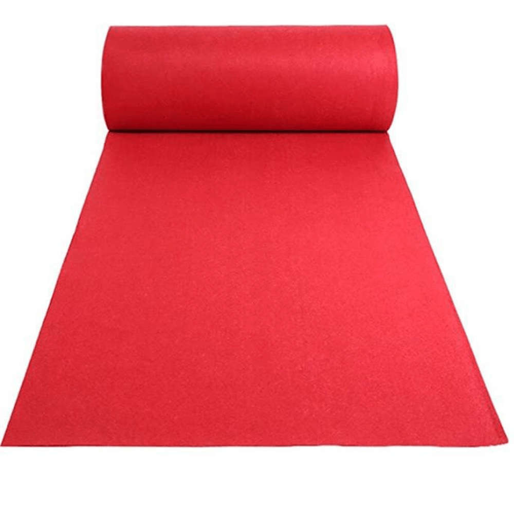 Ten Meter Runner Carpet - Red/White
