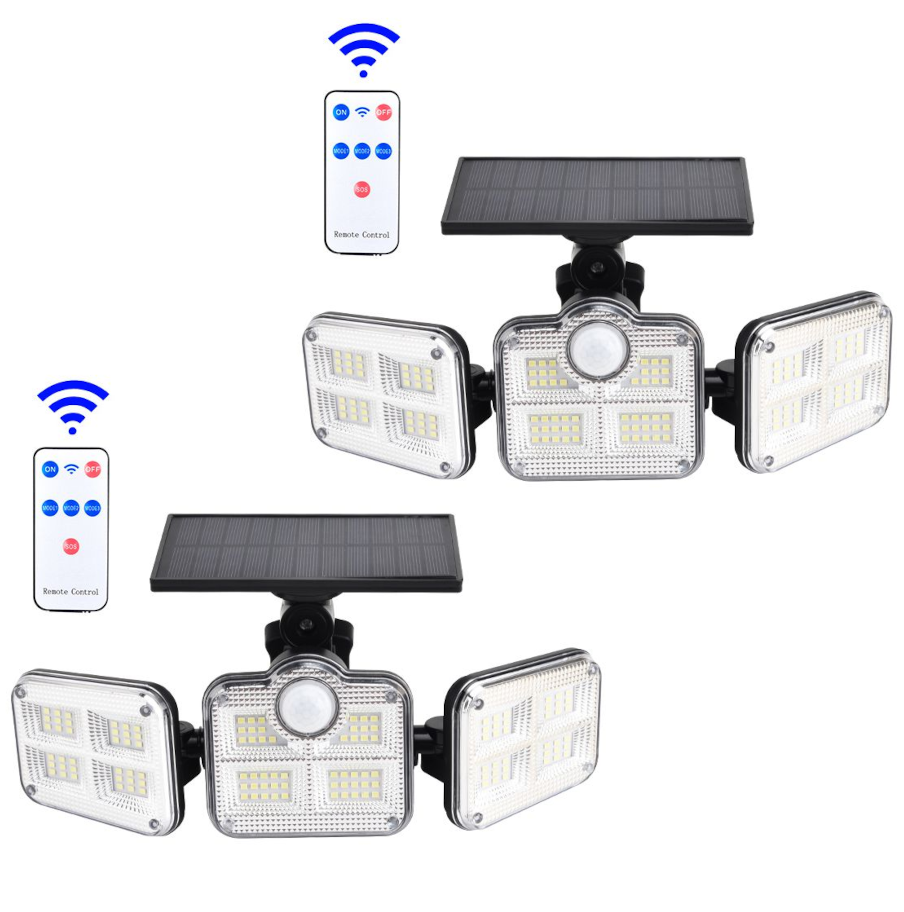 2 Pack - Solar Sensor Lights