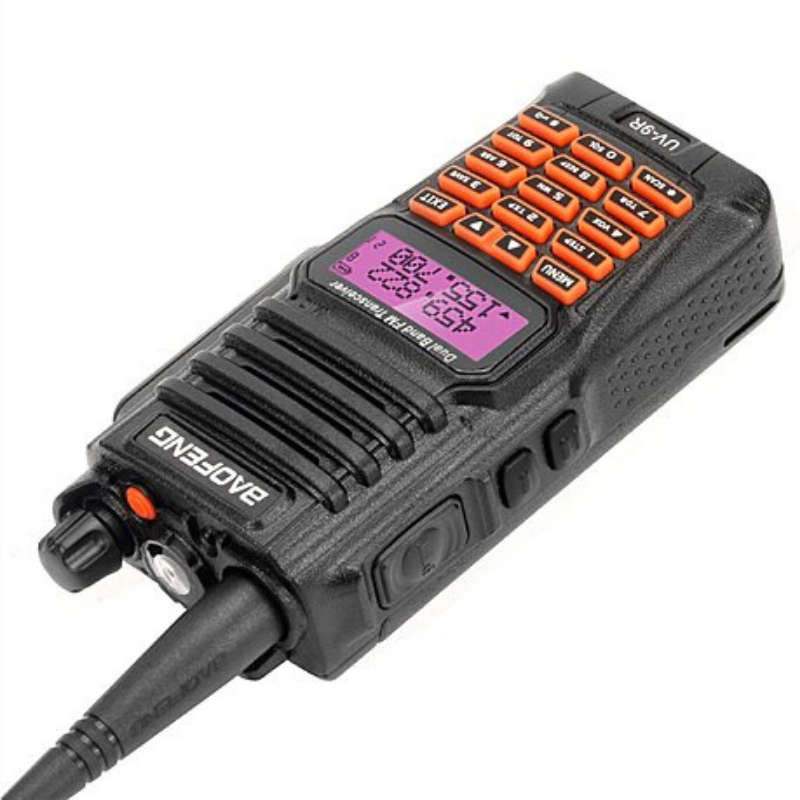 Baofeng Waterproof Ham Radio 9R Interphone UV-9R Walkie Talkie - 4 Pack