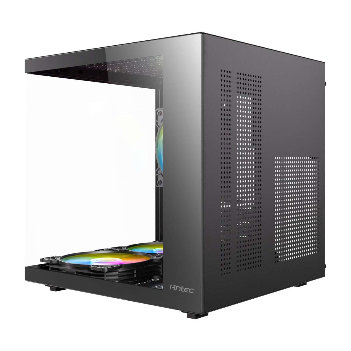 Antec VCX10M RGB Micro-ATX | ITX ARGB Mini -Tower Gaming Chassis - Black