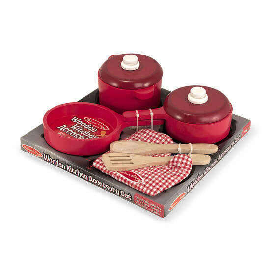 Play Kitchen Accessory Set - Pot & Pans