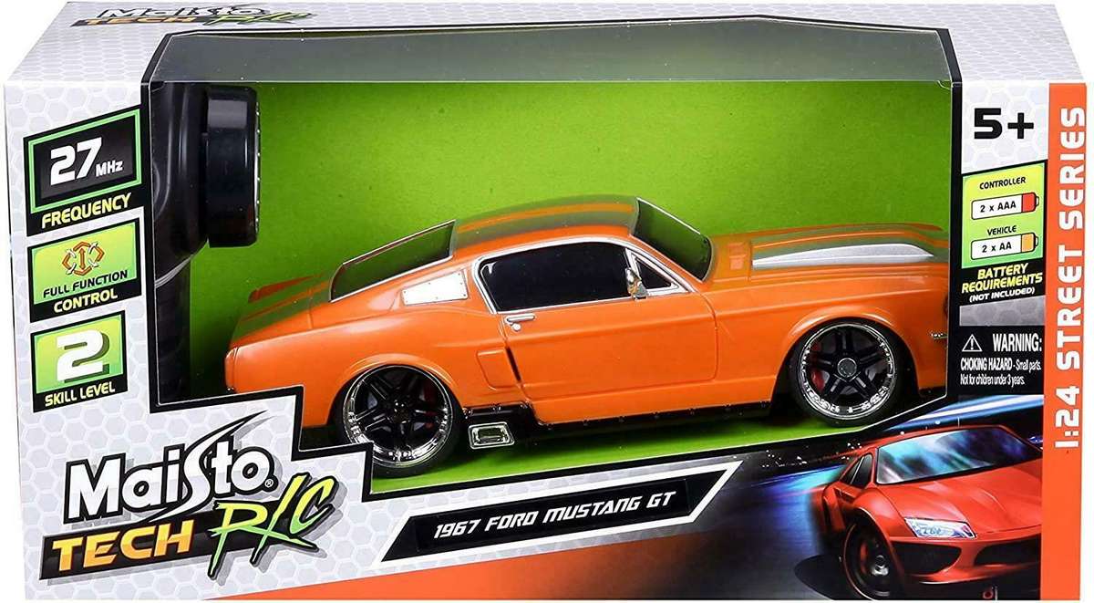 Maisto 1/24 R/C Ford Mustang 1967