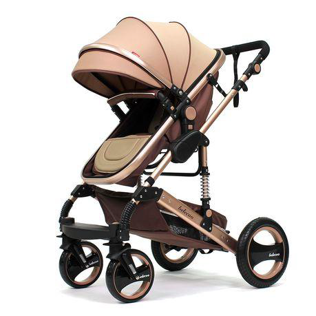 Belecoo Q3 Linen 2 in 1 Stroller