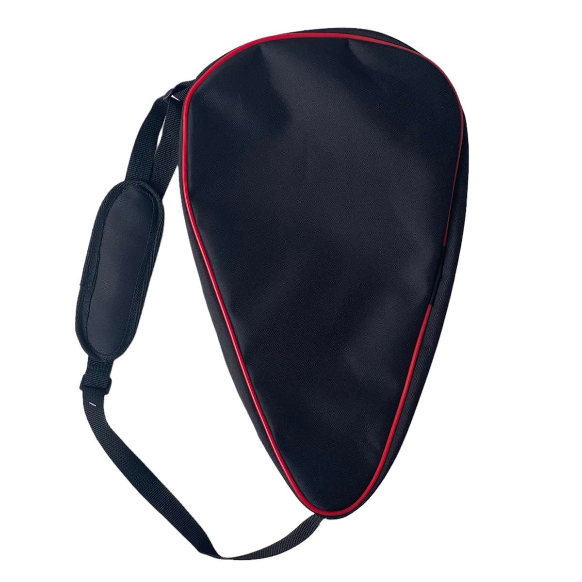 Padel Tennis Racket Cover - Black with Red Lining