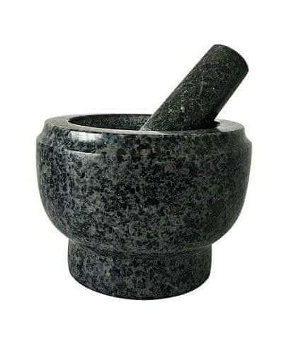 Blaumann 14cm Real Granite Pestle and Mortar