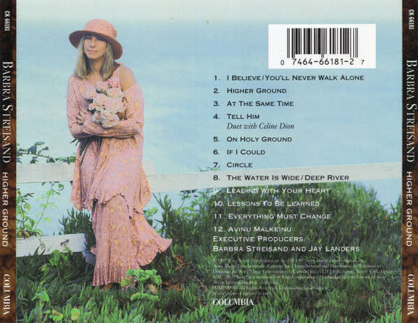 Barbra Streisand  Higher Ground (Music CD)