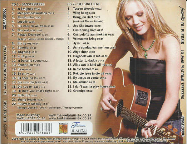Juanita Du Plessis  10 Jaar Platinum Treffers (Music CD)