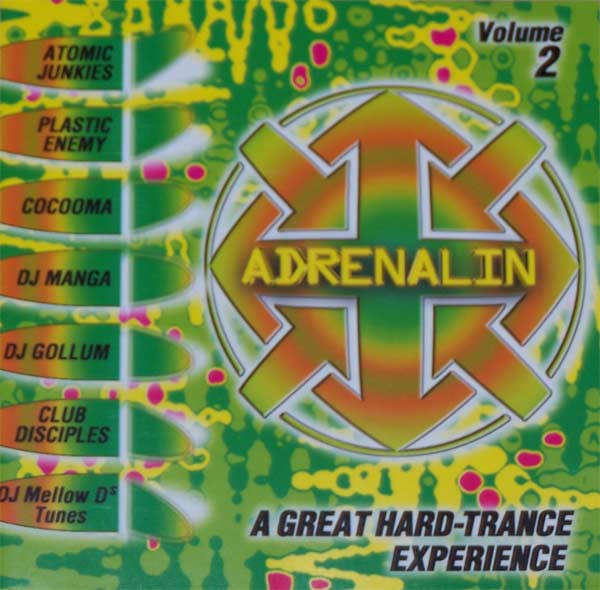 Various - Adrenalin Volume 2 - A Great Hard-Trance Experience (CD, Comp)