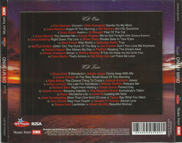 Gentle On My Mind (Music CD)