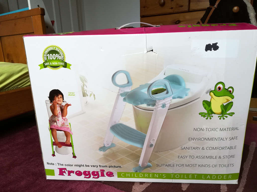 CHILDREN TOILET FROGGIE LADDER