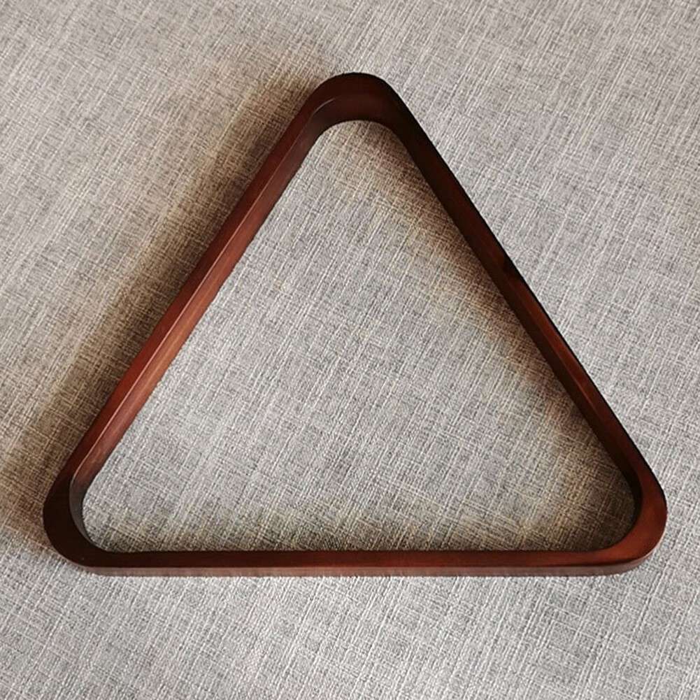 Triangle Rack Wooden 8-Ball Billiard Billiard And Pool Practical